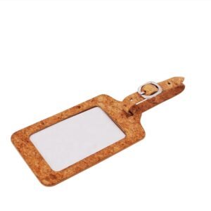 Eco Cork Luggage Tag with Name Card