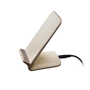 Wheat Straw Phone Stand - 5W/10W Wireless Charger