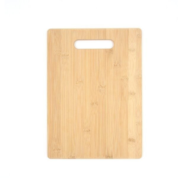 Rectangle Square Bamboo cutting board with handle set