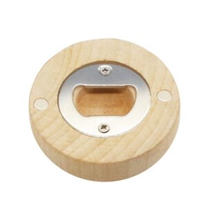 Wedding Favor Wood Magnet Bottle Opener