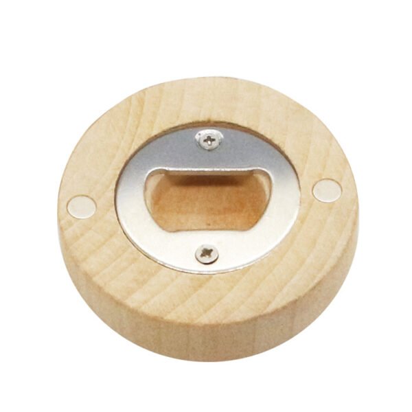 Wedding Favor Wood Magnet Bottle Opener