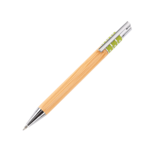 Eco Bamboo Ball Pen - Custom Logo Luxury Ad Print Laser Engraved
