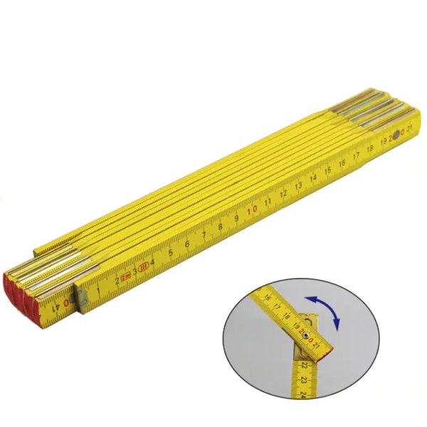 ECO Wood Carpenter Folding Ruler 2M with Customized Logo