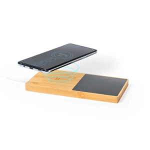 Bamboo 10W Wireless Charger & Mug Warmer