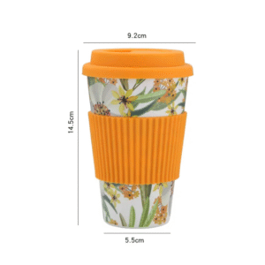 Eco Bamboo Fibre Coffee Cup with Printed logo