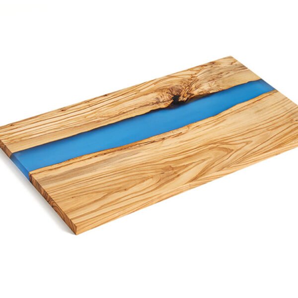 Resin epoxy serving wooden wood cutter chopping charcuterie cutting board