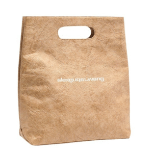 RPET Tote Bag – Alexander Letter Design, Black & Gold