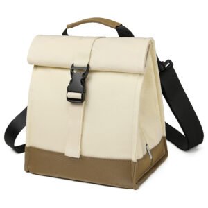 Foldable Oxford Lunch Bag - Insulated & Multifunctional