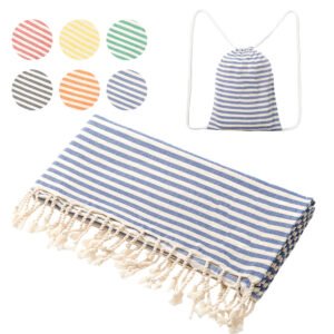 Turkish Cotton Beach Towel - Soft, Thick, Quick Dry