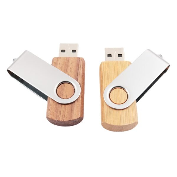 Custom Engraved Metal & Wood USB Drive