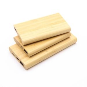 5000mAh Eco-Friendly Bamboo Power Bank | Wooden Charger