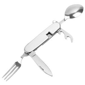 Portable Stainless Steel Camping Cutlery Set
