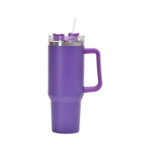 40oz Insulated Stainless Steel Travel Mug - Spill-Proof