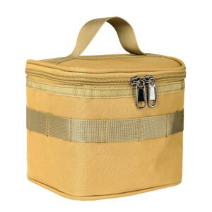 Portable rpet Outdoor Picnic BBQ Seasoning Set with Glass Bottles