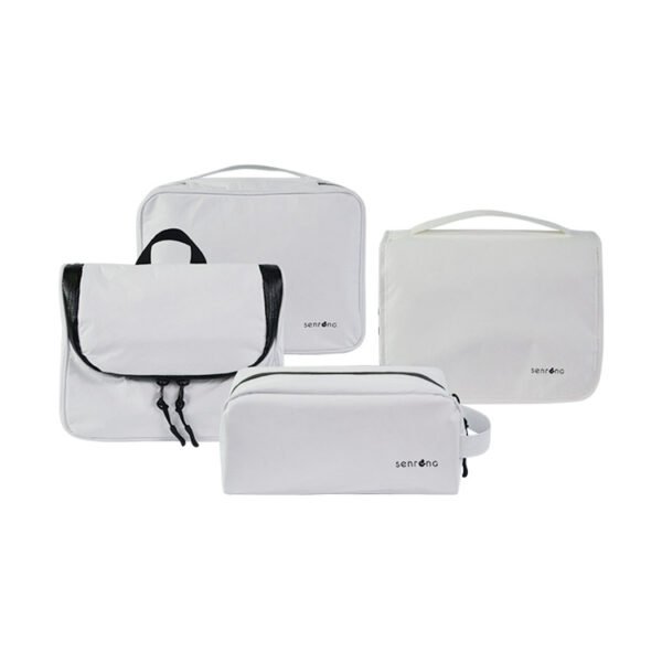 Tyvek Toiletry Bag Set 4-Piece Travel Organizer Kit
