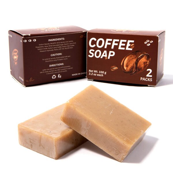 Organic Charcoal & Coffee Handmade Body Soap Bars