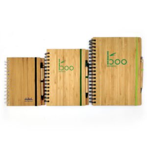 Custom A5 Bamboo Notebook - Eco-Friendly & Laser Engraved