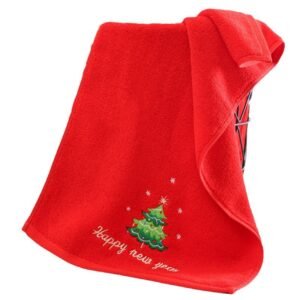 Christmas Gift Set - 2 Cotton Towels in Box