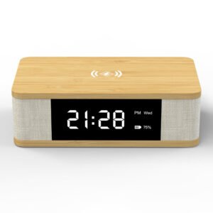 Eco 3-in-1 Wireless Charger Speaker Clock