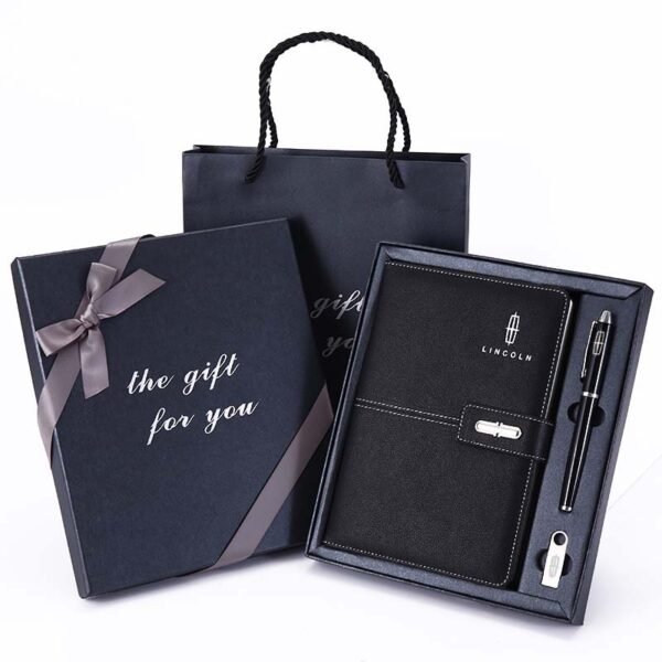 Eco A5 Leather Journal Gift Set | Magnetic Snap