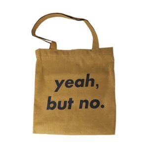 Eco Minimal Letter Tote Bag