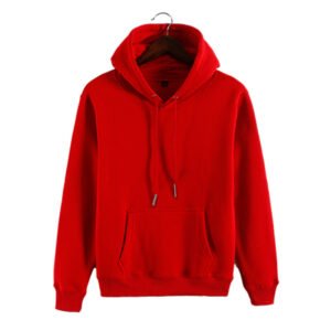Custom Logo Hoodies Warm Fleece-Lined Long-Sleeve Workwear