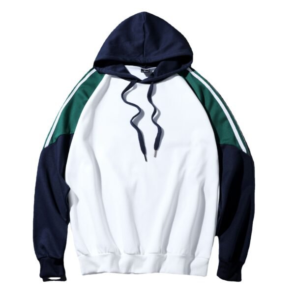 Eco-Friendly Color Block Hoodie