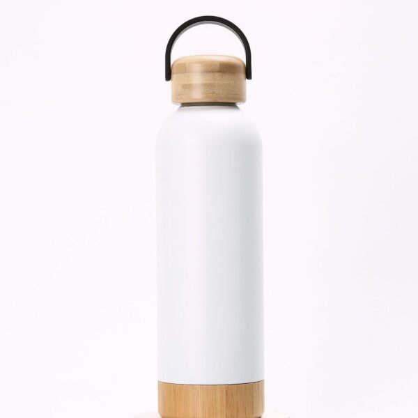 Large Capacity Bamboo Sports Water Bottle